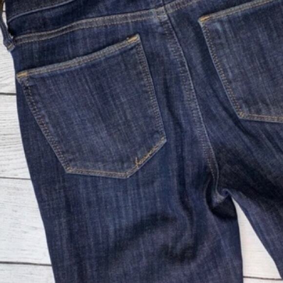 GAP 1969 Jeans Gap For Good True Skinny Size 24 Dark Wash with Stretch - Picture 10 of 10